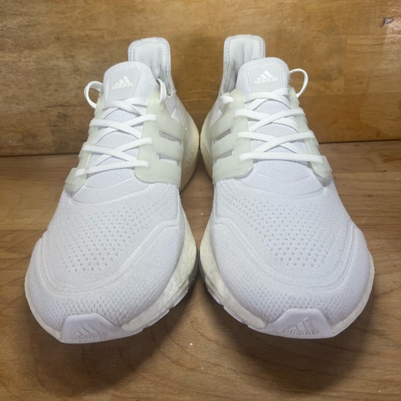 Adidas UltraBoost 21 Mens Size 10 Slip On Running Shoes Sneakers White FY0379 - Picture 2 of 8